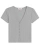 Goldie Lewinter Goldie Lewinter Pointelle Ellie Cropped Cardigan - 4