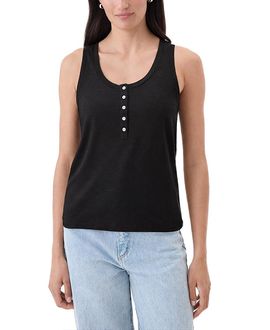 Goldie Lewinter Goldie Lewinter Signature Slub Henley Tank