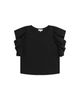 Goldie Lewinter Goldie Lewinter Signature Slub Waterfall Ruffle Shell Top - 3