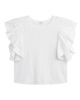 Goldie Lewinter Goldie Lewinter Signature Slub Waterfall Ruffle Shell Top - 5