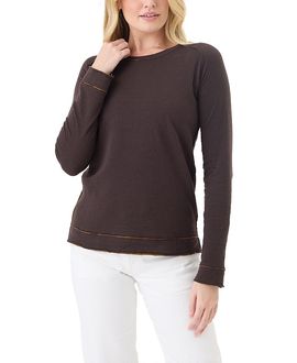 Goldie Lewinter Goldie Lewinter Stella Saddle Shoulder Pullover