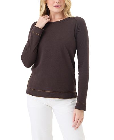 Goldie Lewinter Goldie Lewinter Stella Saddle Shoulder Pullover