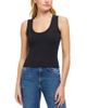 Goldie Lewinter Goldie Lewinter Variegated Rib Crop Tank Top - 1