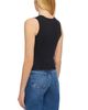 Goldie Lewinter Goldie Lewinter Variegated Rib Crop Tank Top - 2