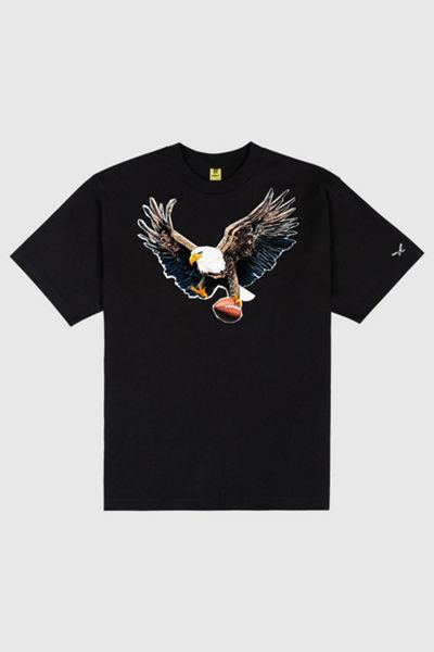 Golf Wang Golf Wang Eagles Cutout Graphic T-Shirt Top in Black, Men's at Urban Outfitters