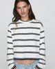 Good American 100% Cotton Layered Tee - 1