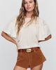 Good American Better Than Suede Micro Shorts - 1