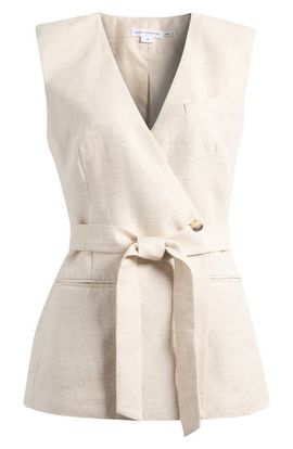 Good American Good American Belted Vest