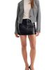 Good American Good American Better Than Leather Faux Leather Miniskirt - 5