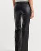 Good American Good American Better Than Leather Low Rise Bootcut Faux Leather Pants - 2