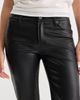Good American Good American Better Than Leather Low Rise Bootcut Faux Leather Pants - 5