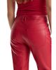 Good American Good American Better Than Leather Vintage Low Rise Bootcut Jeans in Carmine - 6