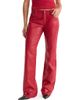 Good American Good American Better Than Leather Vintage Low Rise Flare Faux Leather Pants - 1