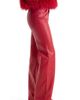 Good American Good American Better Than Leather Vintage Low Rise Flare Faux Leather Pants - 3