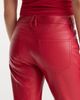 Good American Good American Better Than Leather Vintage Low Rise Flare Faux Leather Pants - 4