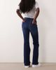 Good American Good American classic high rise bootcut jeans in dark blue wash - 3