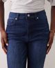 Good American Good American classic high rise bootcut jeans in dark blue wash - 4