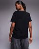 Good American Good American classic v-neck t-shirt in black - 4