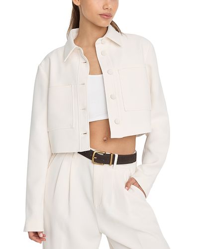 Good American Good American Cropped Jacket