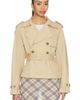 Good American Good American Cropped Trench Jacket - 1