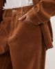 Good American Good American faux suede vintage barrel ankle length jeans in cafe clay - part of a set-Brown - 3