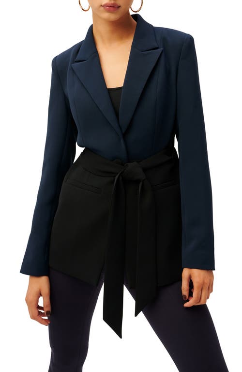 Good American Good American Fit & Flatter Belted Blazer