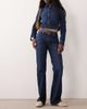 Good American Good American ghost waist low rise bootcut jeans in indigo-Blue - 1