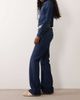 Good American Good American ghost waist low rise bootcut jeans in indigo-Blue - 2