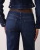 Good American Good American ghost waist low rise bootcut jeans in indigo-Blue - 4