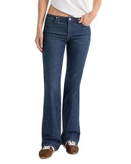 Good American Good American Ghost Waist Low Rise Bootcut Jeans in Indigo 1329