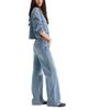 Good American Good American Ghost Waist Low Rise Loose Jeans in Indigo1320 - 4
