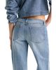 Good American Good American Ghost Waist Low Rise Loose Jeans in Indigo1320 - 6