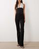 Good American Good American Good Classic high waisted bootcut power stretch denim jeans in black - 1