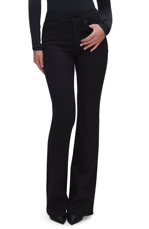 Good American Good American Good Classic Never Fade Slim Bootcut Jeans
