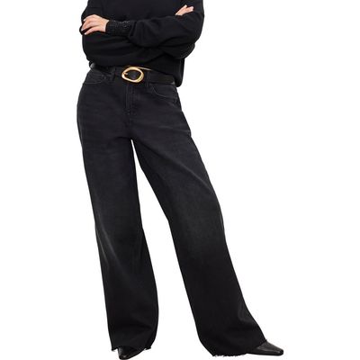 Good American Good American Good Ease Wide Leg Jeans