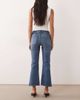 Good American Good American Good Legs cropped mini boot jeans in light blue wash - 2
