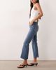 Good American Good American Good Legs cropped mini boot jeans in light blue wash - 3