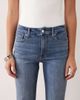 Good American Good American Good Legs cropped mini boot jeans in light blue wash - 4