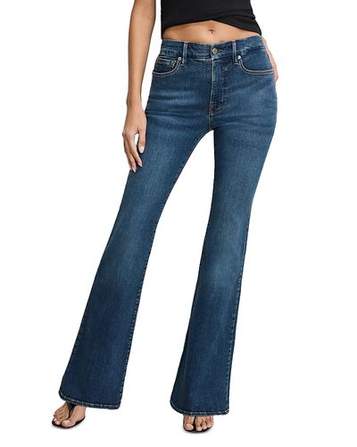 Good American Good American Good Legs Flare Jeans in Blue 004
