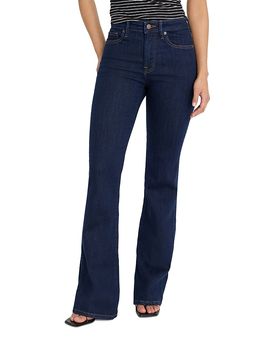 Good American Good American Good Legs High Rise Flare Leg Jeans in Indigo1153