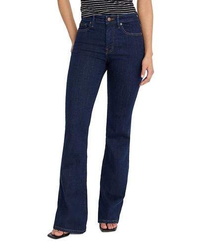 Good American Good American Good Legs High Rise Flare Leg Jeans in Indigo1153