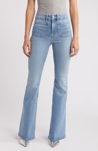 Good American Good American Good Legs Patch Pocket Flare Jeans