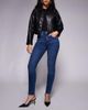 Good American Good American good legs skinny jeans in mid blue - 1