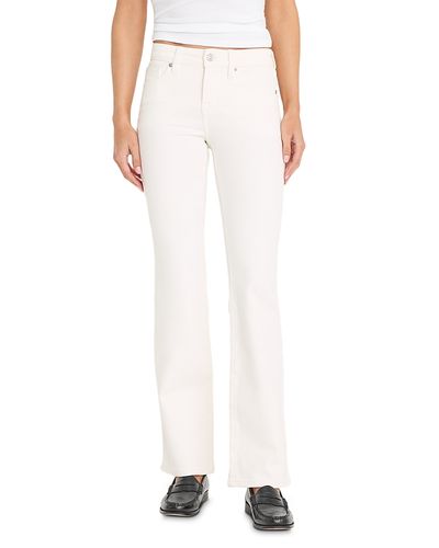 Good American Good American Good Low Rise Bootcut Jeans in White001