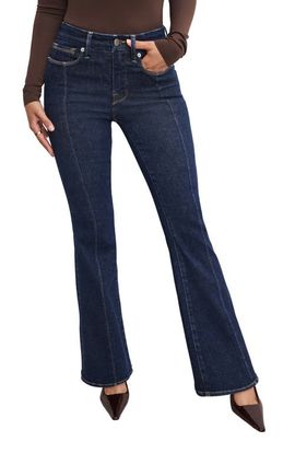 Good American Good American Good Petite Front Seam Flare Jeans