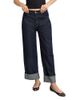 Good American Good American Good Standard Baggy Cuffed Jeans in Indigo1006 - 1