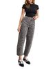 Good American Good American Good Standard Barrel Jeans in Gray Lucky Leopard - 2