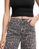 Good American Good American Good Standard Barrel Jeans in Gray Lucky Leopard - 5