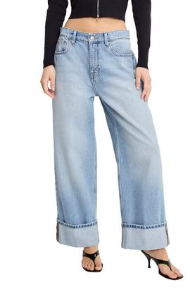 Good American Good American Good Standard Cuffed Hem Baggy Jeans