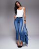 Good American Good American good straight light cropped compression jeans in indigo-Blue - 4